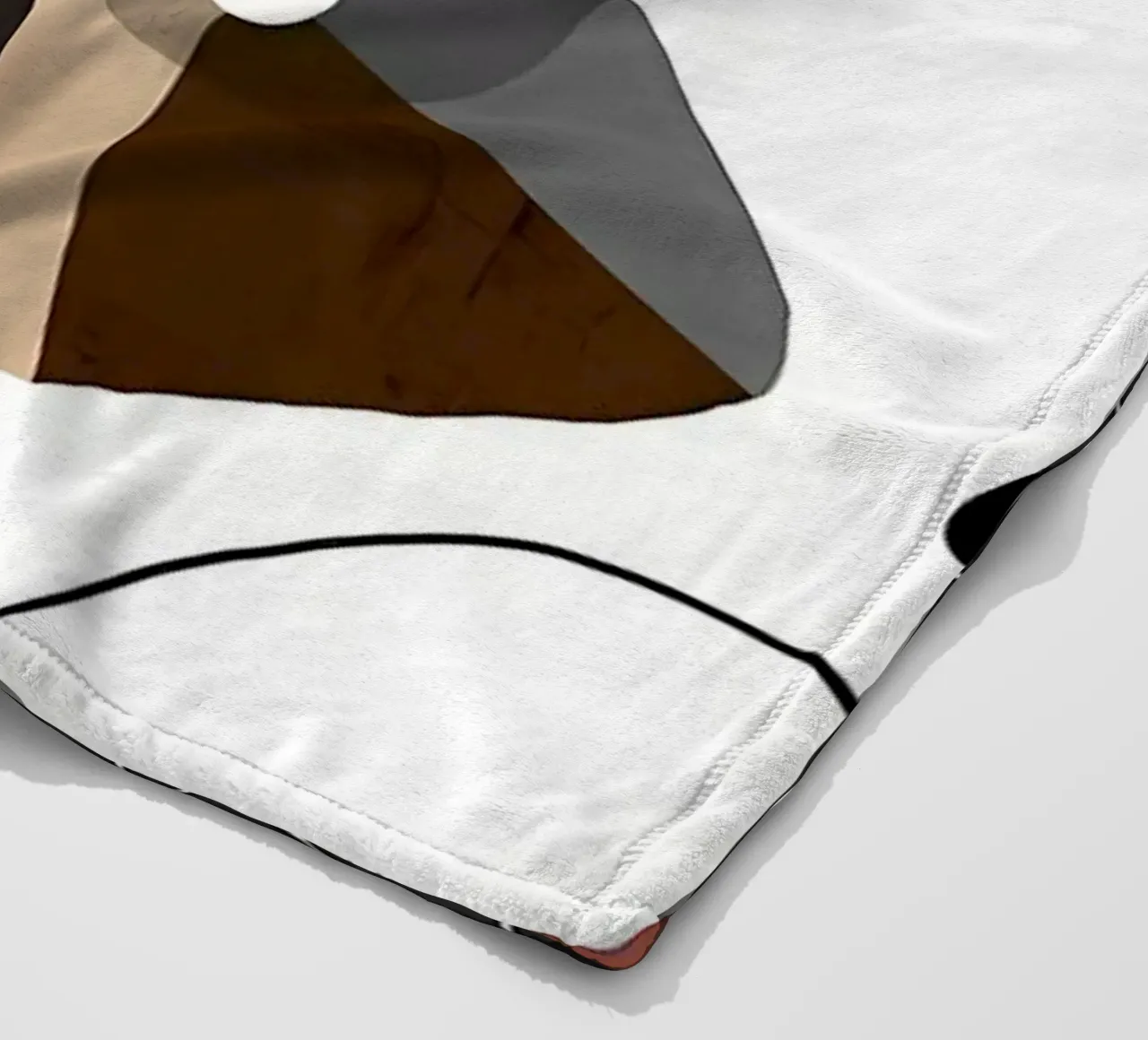 Astratto moderno 54 coperta in pile da Aiden Garcia