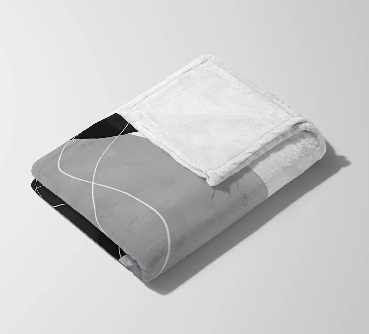 Astratto moderno 54 coperta in pile da Aiden Garcia