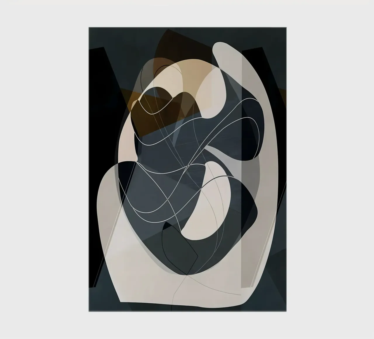 Modern abstract 81 notebook by Aiden Garcia