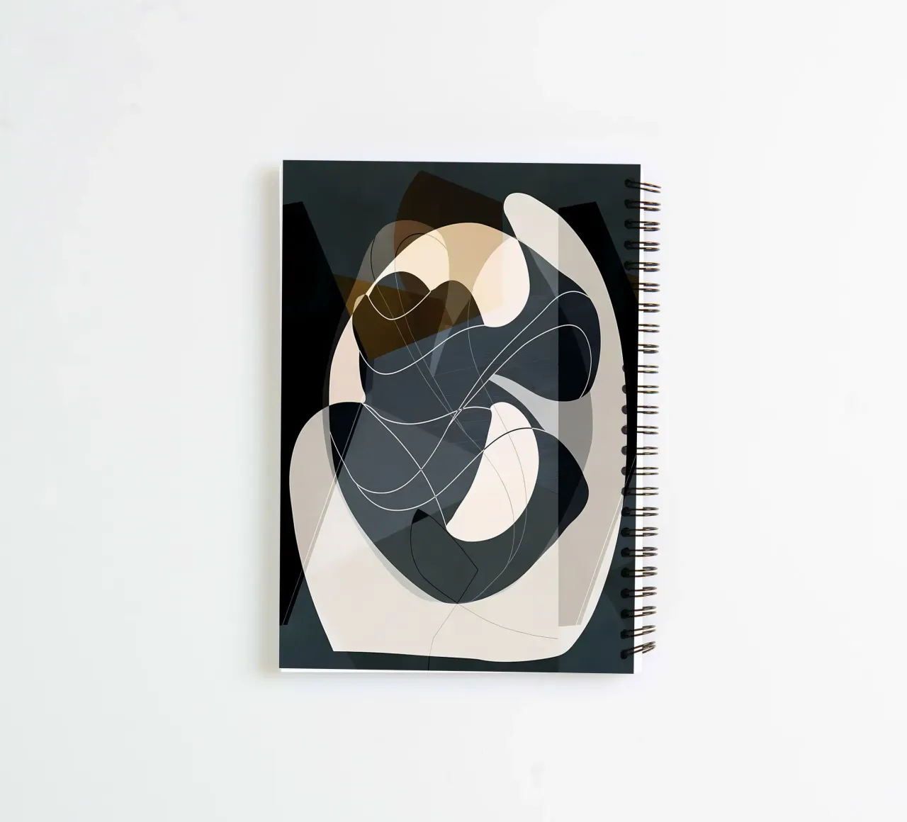 Astratto moderno 81 diario ad anelli da Aiden Garcia