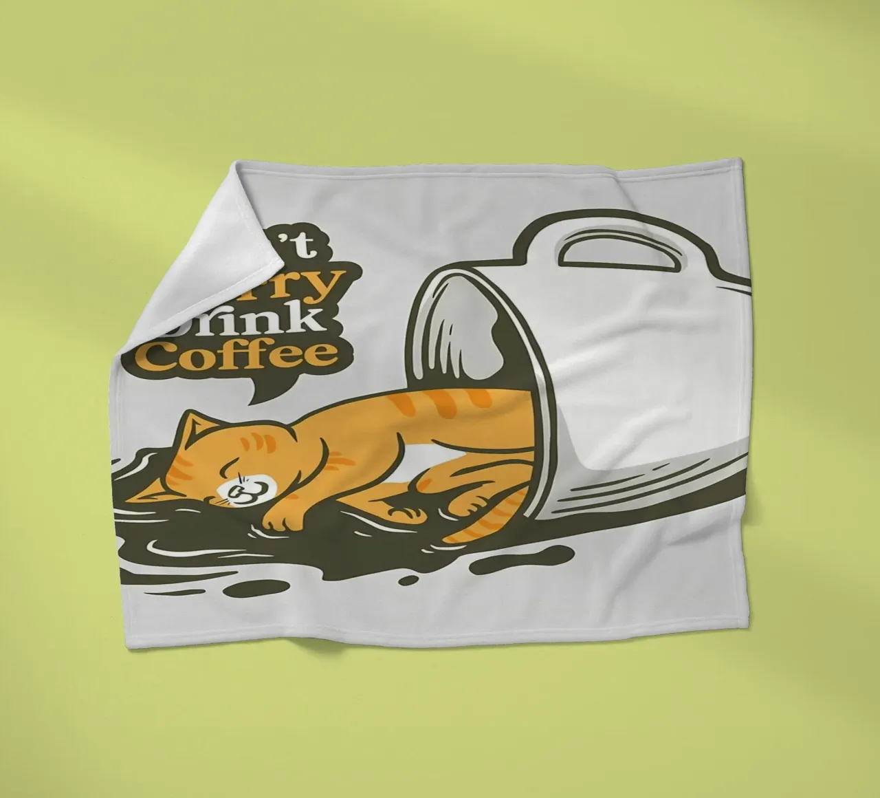 Non preoccupatevi, bevete caffè coperta in pile da Bartosz Powalka