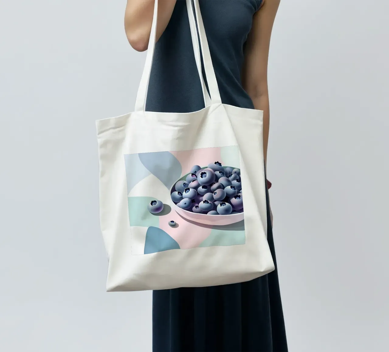 Mirtilli_stile_A_1 borsa in juta da Pink- und LoveArt by LK
