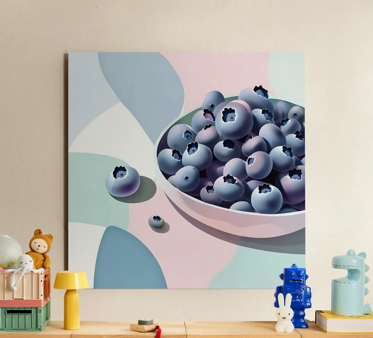 Mirtilli_stile_A_1 alluminio dibond da Pink- und LoveArt by LK