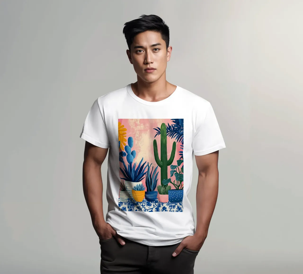 Fiori in vaso t-shirt da Justyna Jaszke JBJart