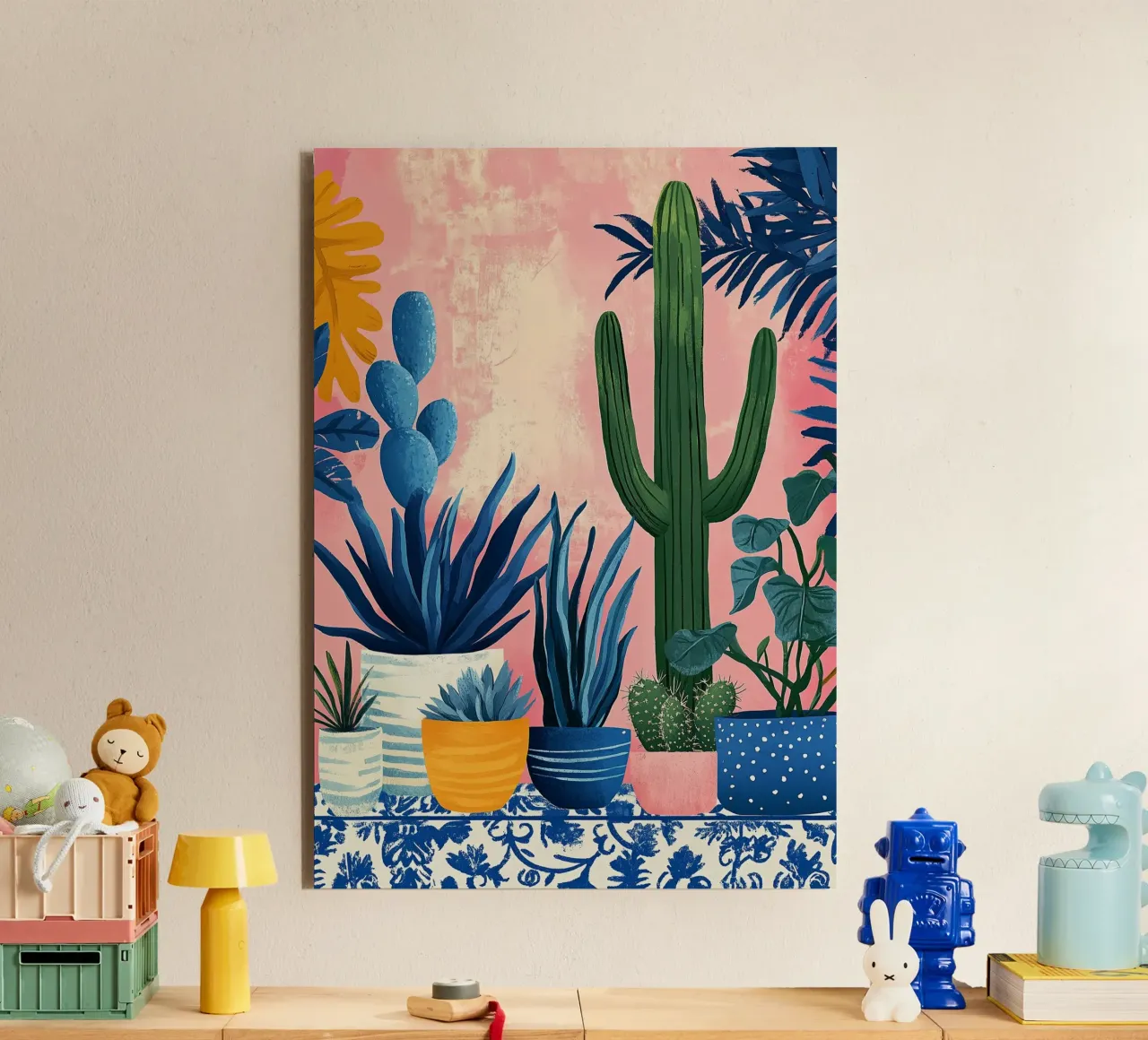 Fiori in vaso alluminio dibond da Justyna Jaszke JBJart