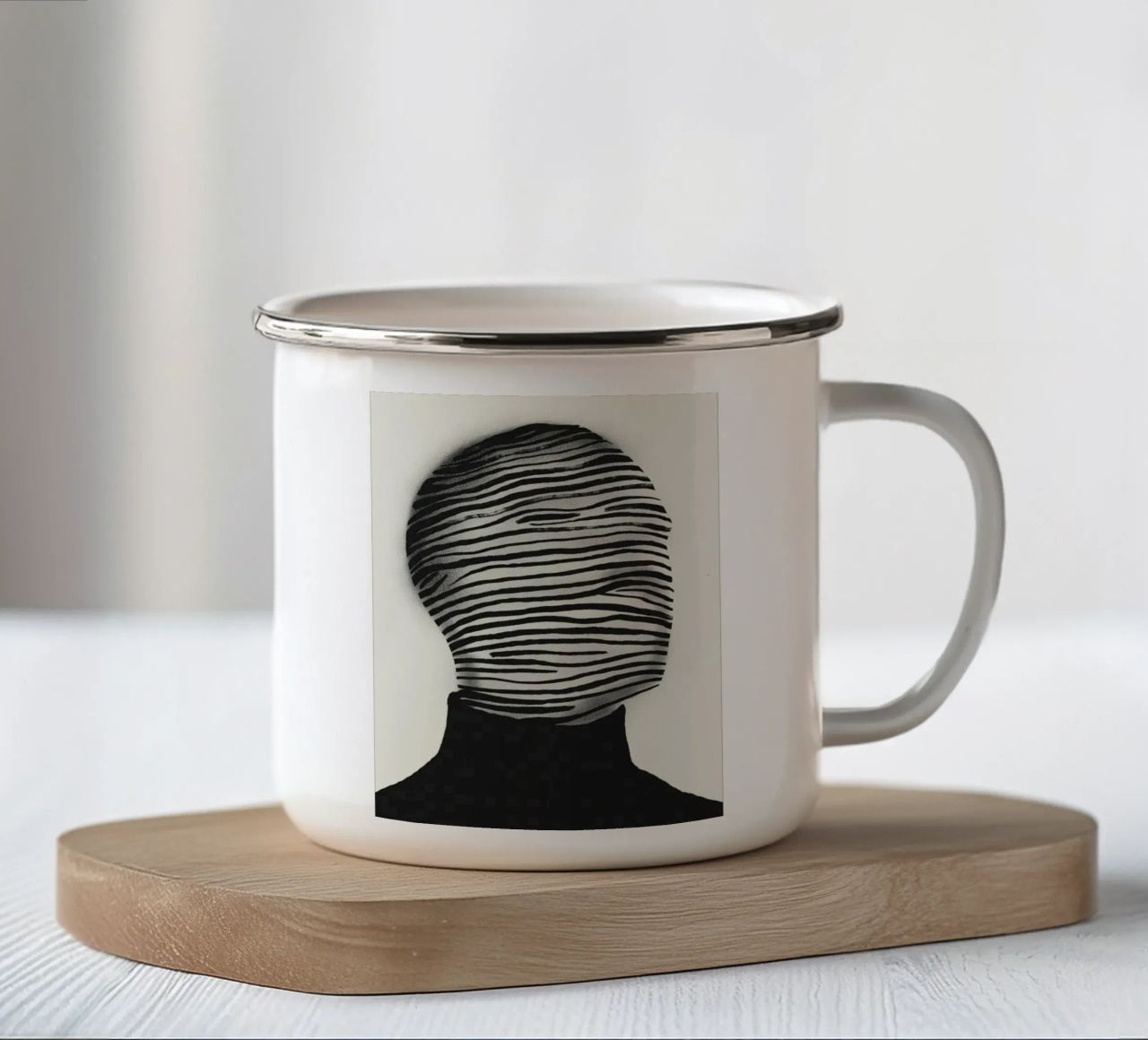 Labirinto sconosciuto tazza in smalto da Little Dean