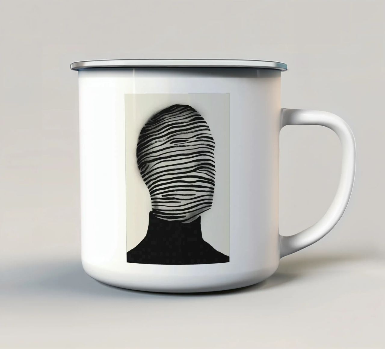 Labirinto sconosciuto tazza in smalto da Little Dean