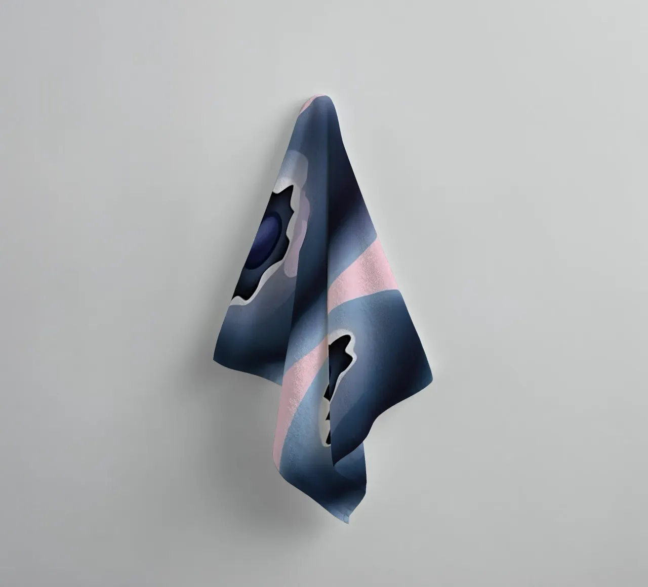 Mirtilli_stile_A_2 asciugamano da bagno da Pink- und LoveArt by LK