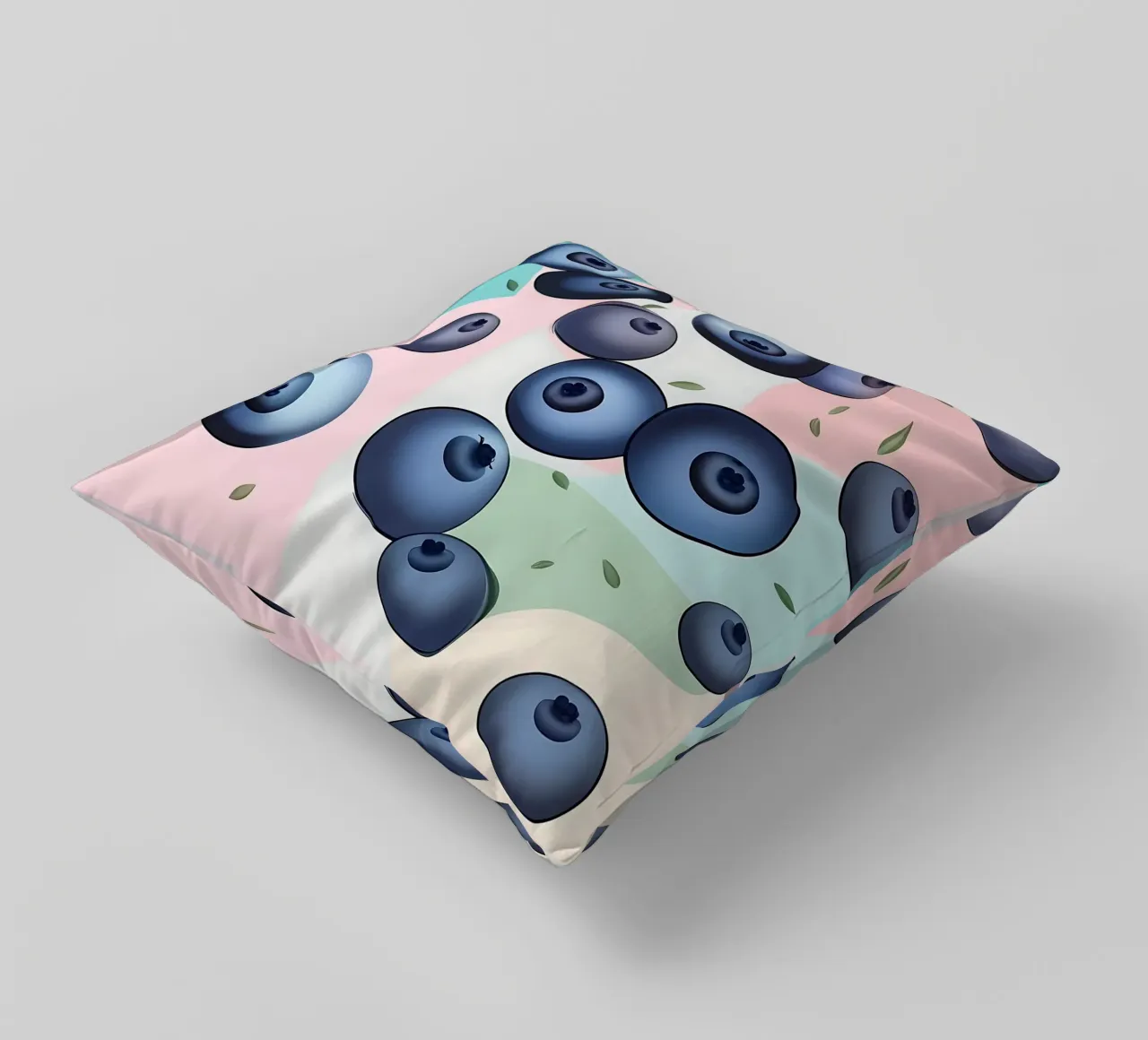 Mirtilli_stile_A_3 cuscino da Pink- und LoveArt by LK