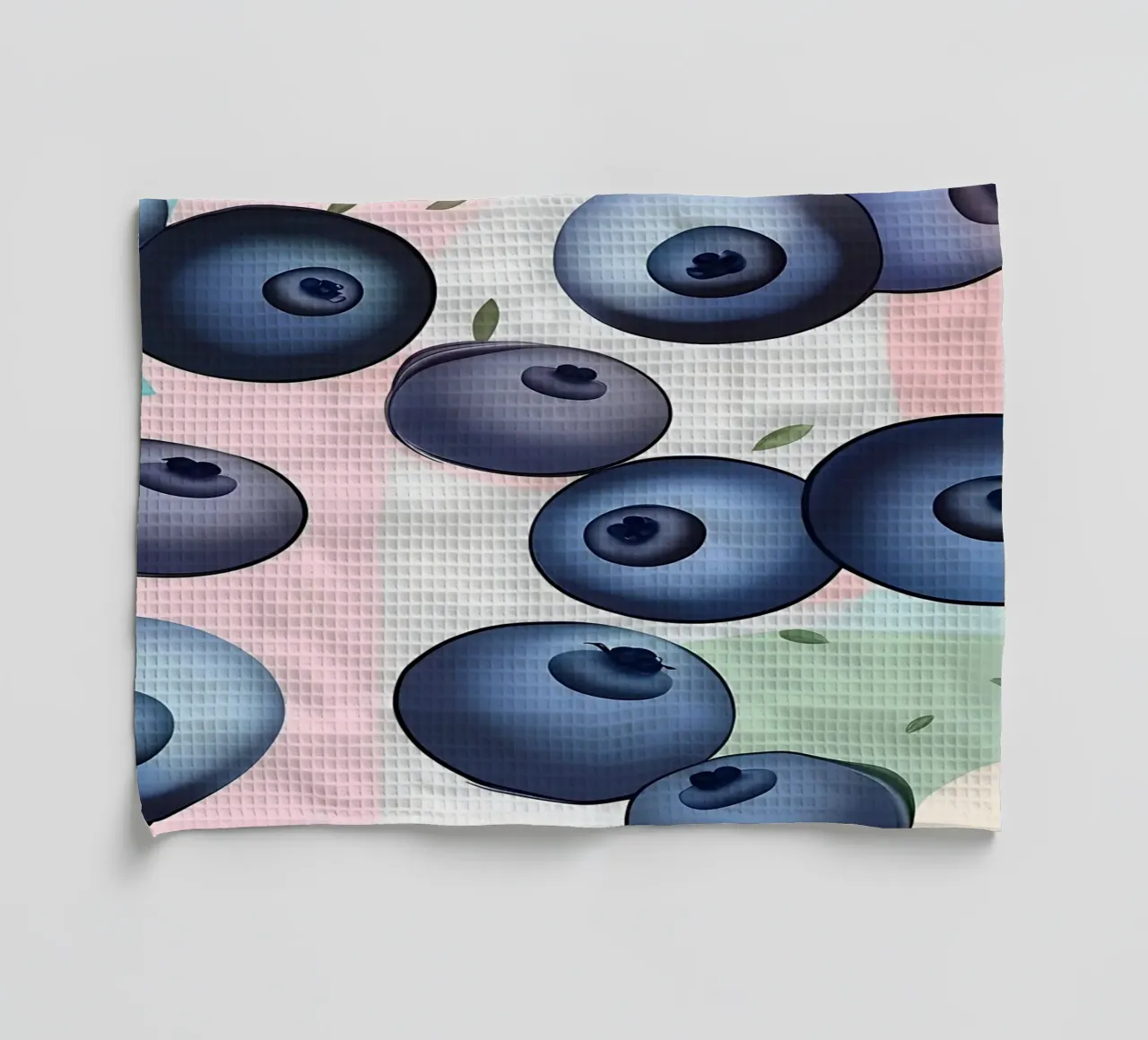 Mirtilli_stile_A_3 canovaccio da cucina da Pink- und LoveArt by LK