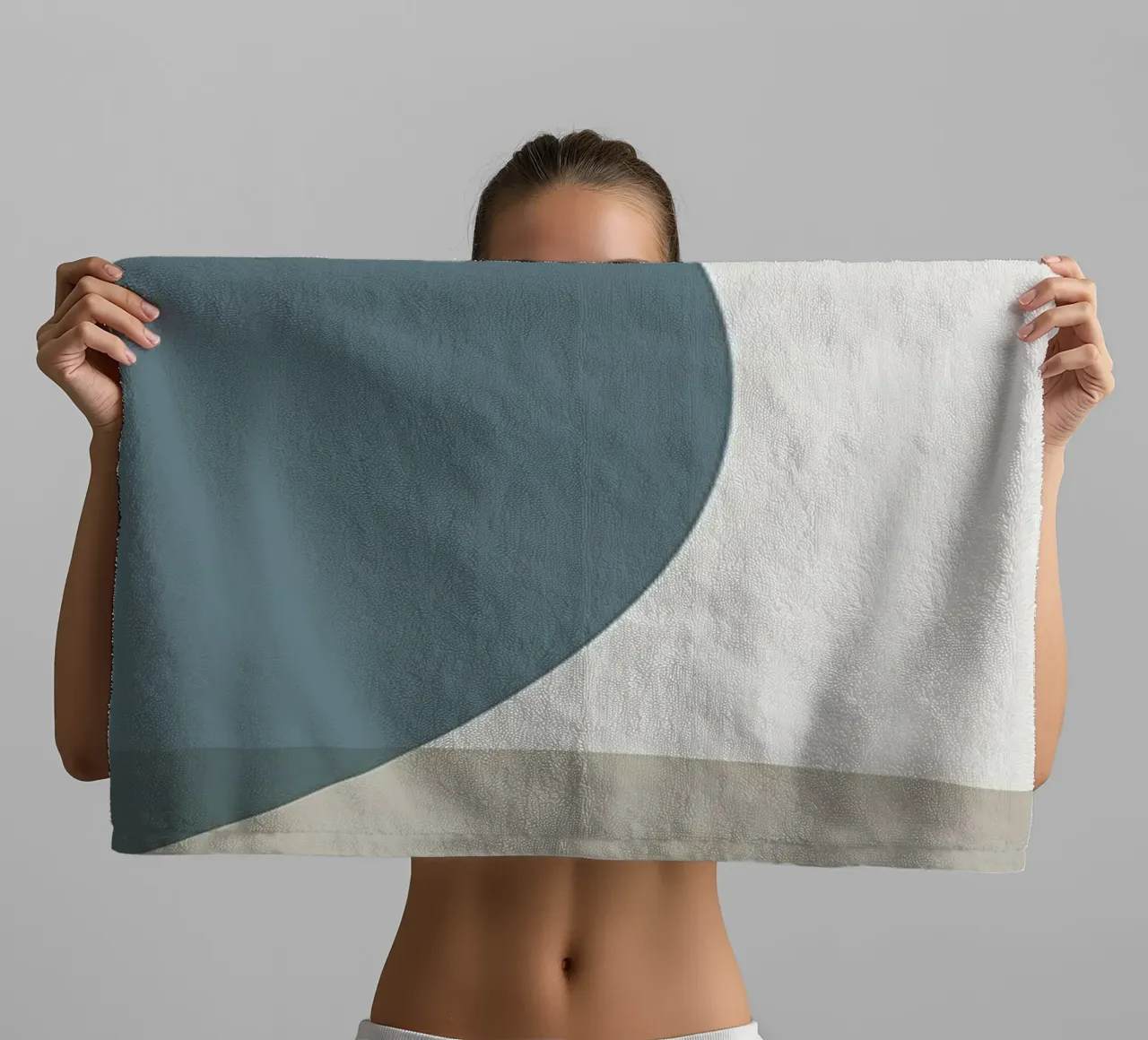 Abstract Minimal towel by Aiden Garcia