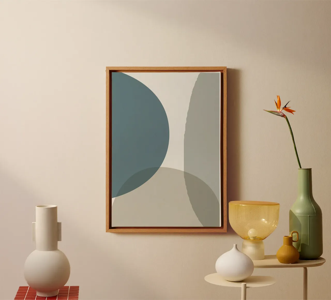 Abstract Minimal canvas by Aiden Garcia