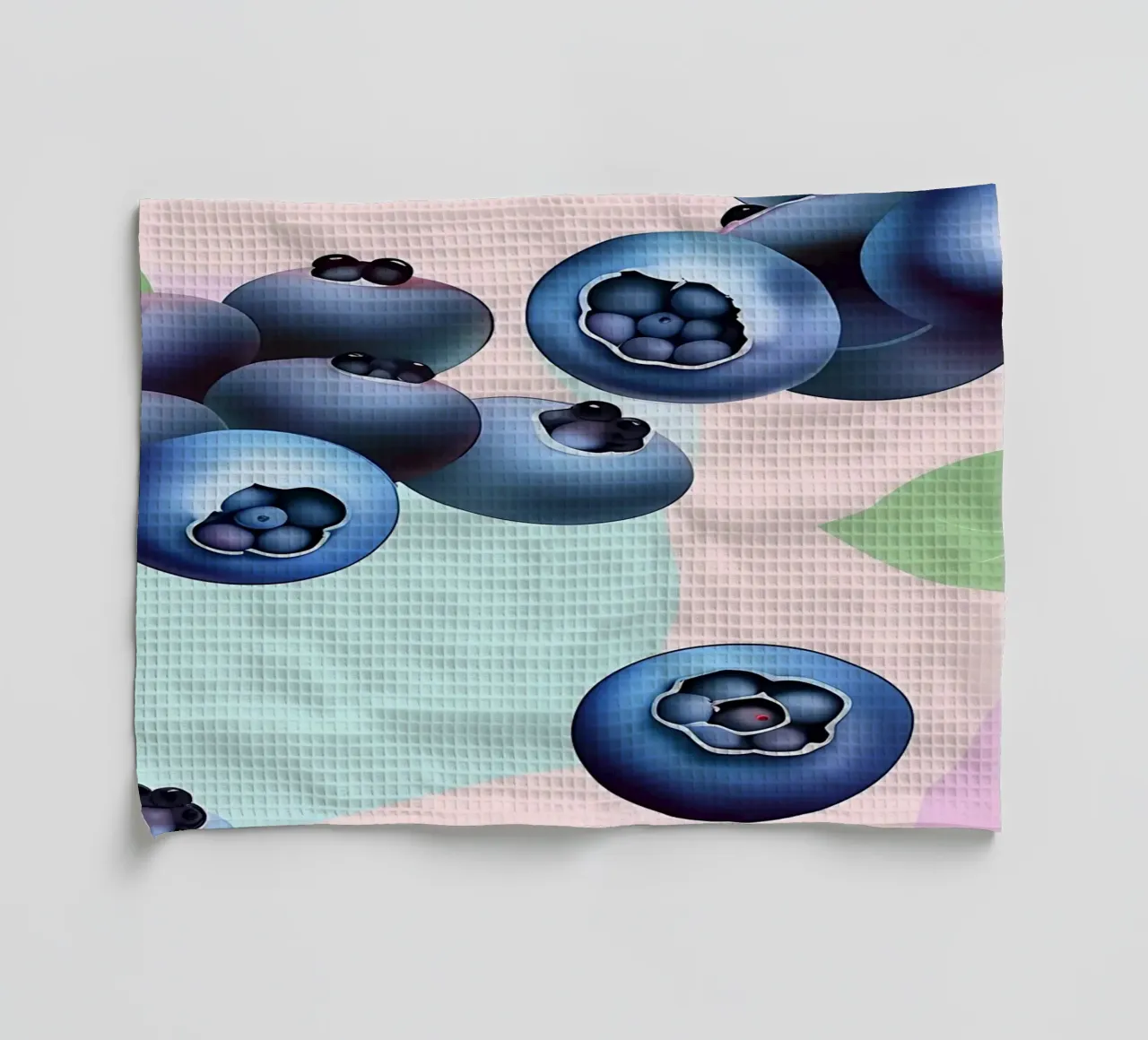 Mirtilli_stile_A_4 canovaccio da cucina da Pink- und LoveArt by LK