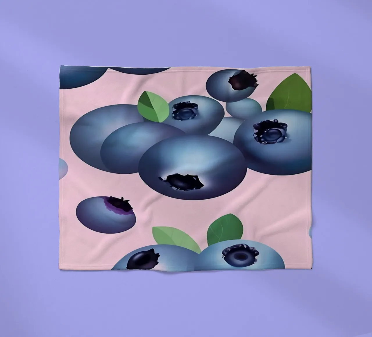Mirtilli_stile_A_5 coperta in pile da Pink- und LoveArt by LK