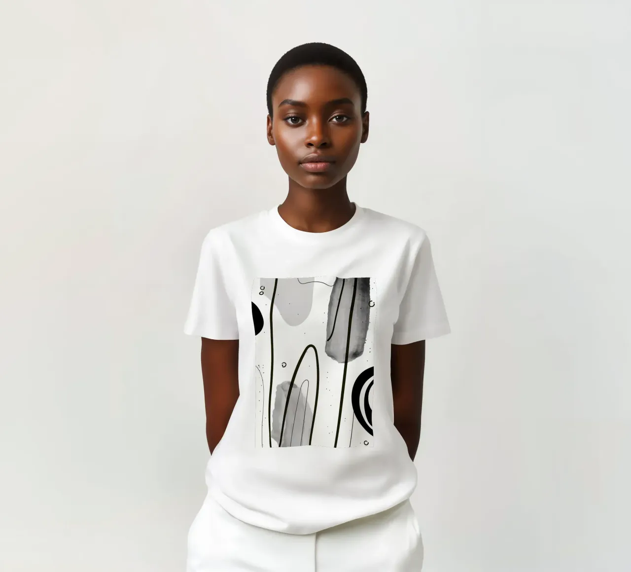 Acquerello astratto 022 t-shirt da Aiden Garcia