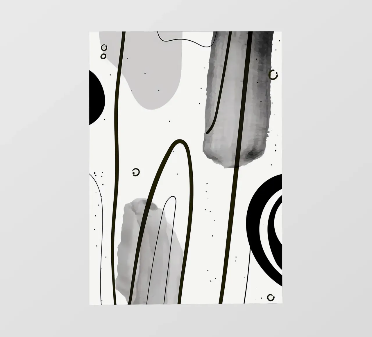 Acquerello astratto 022 telo in pvc da Aiden Garcia