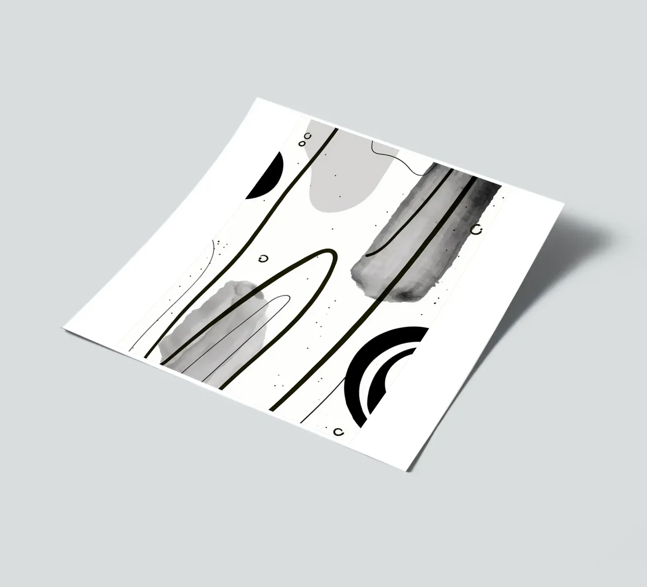 Abstract Watercolor 022 sticker sheet by Aiden Garcia