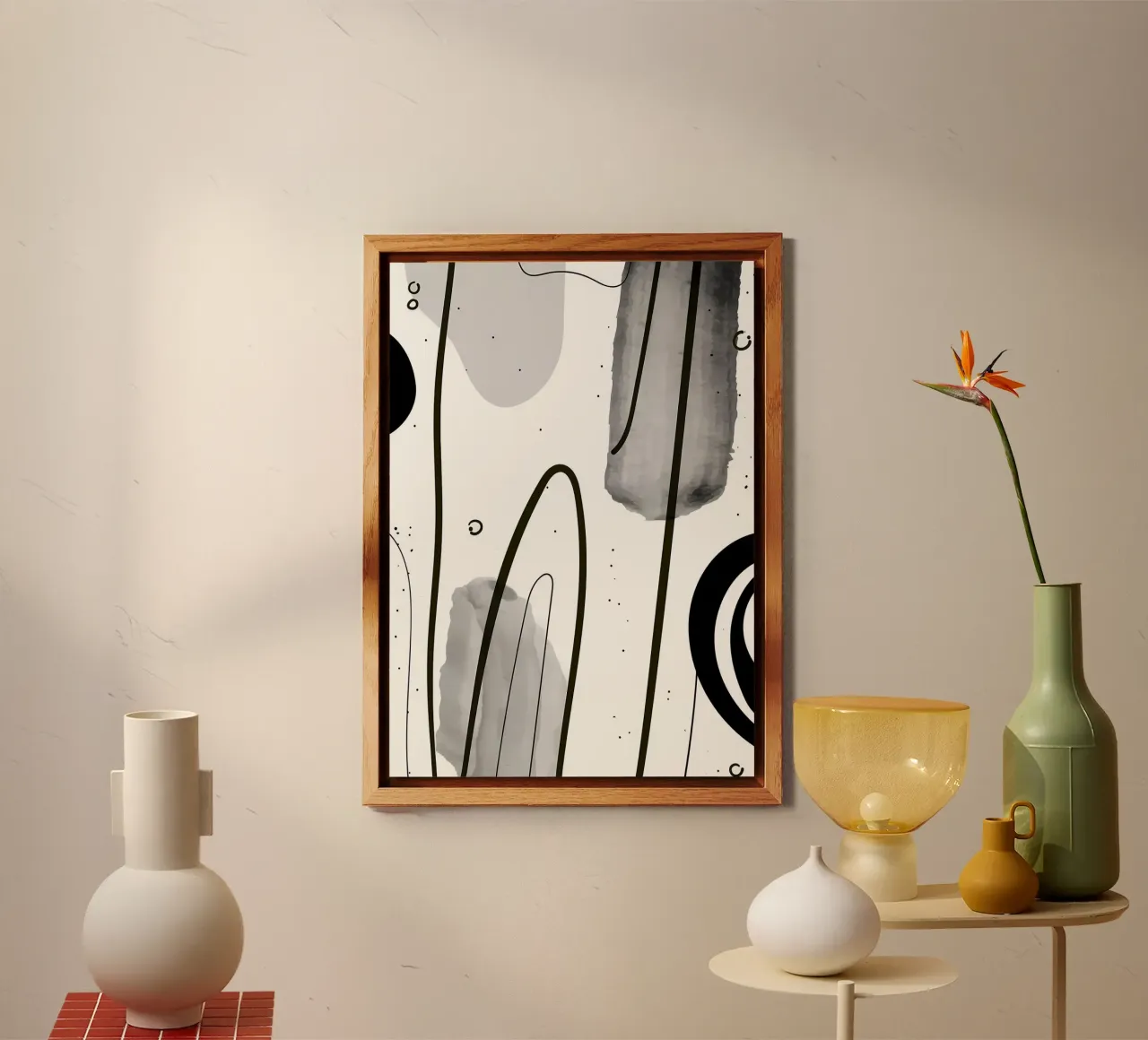 Acquerello astratto 022 alluminio dibond da Aiden Garcia