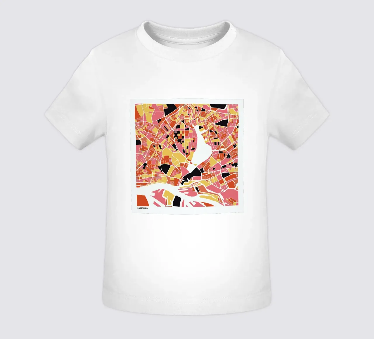 Hamburg II maglietta neonato da The Cartography Collection