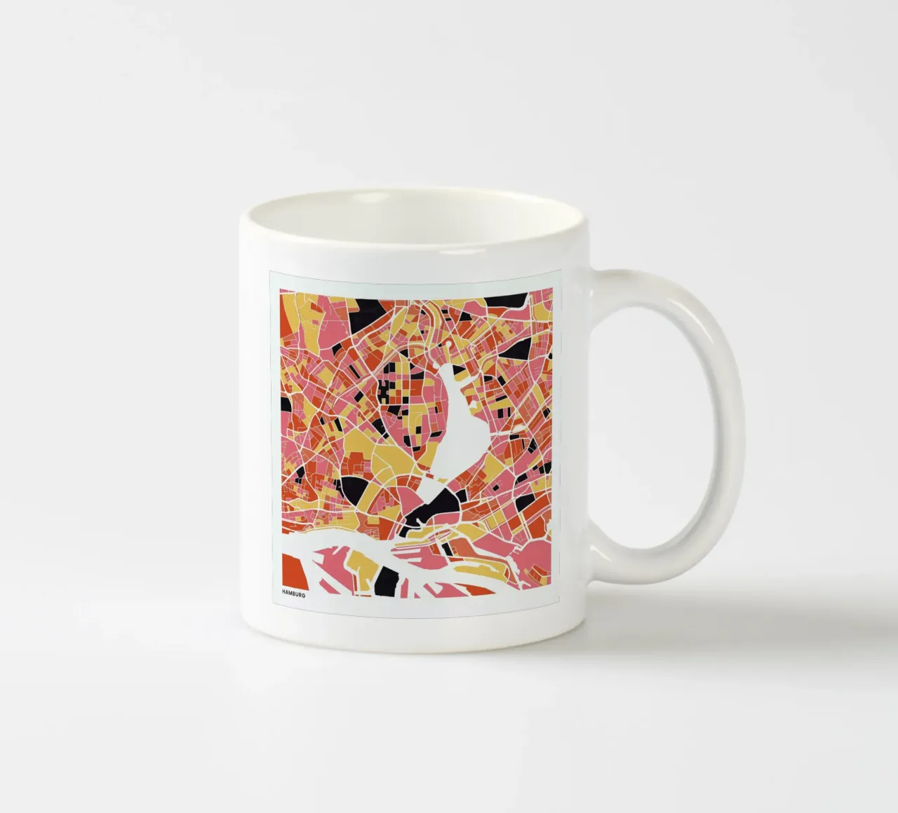 Hamburg II tazza in ceramica da The Cartography Collection