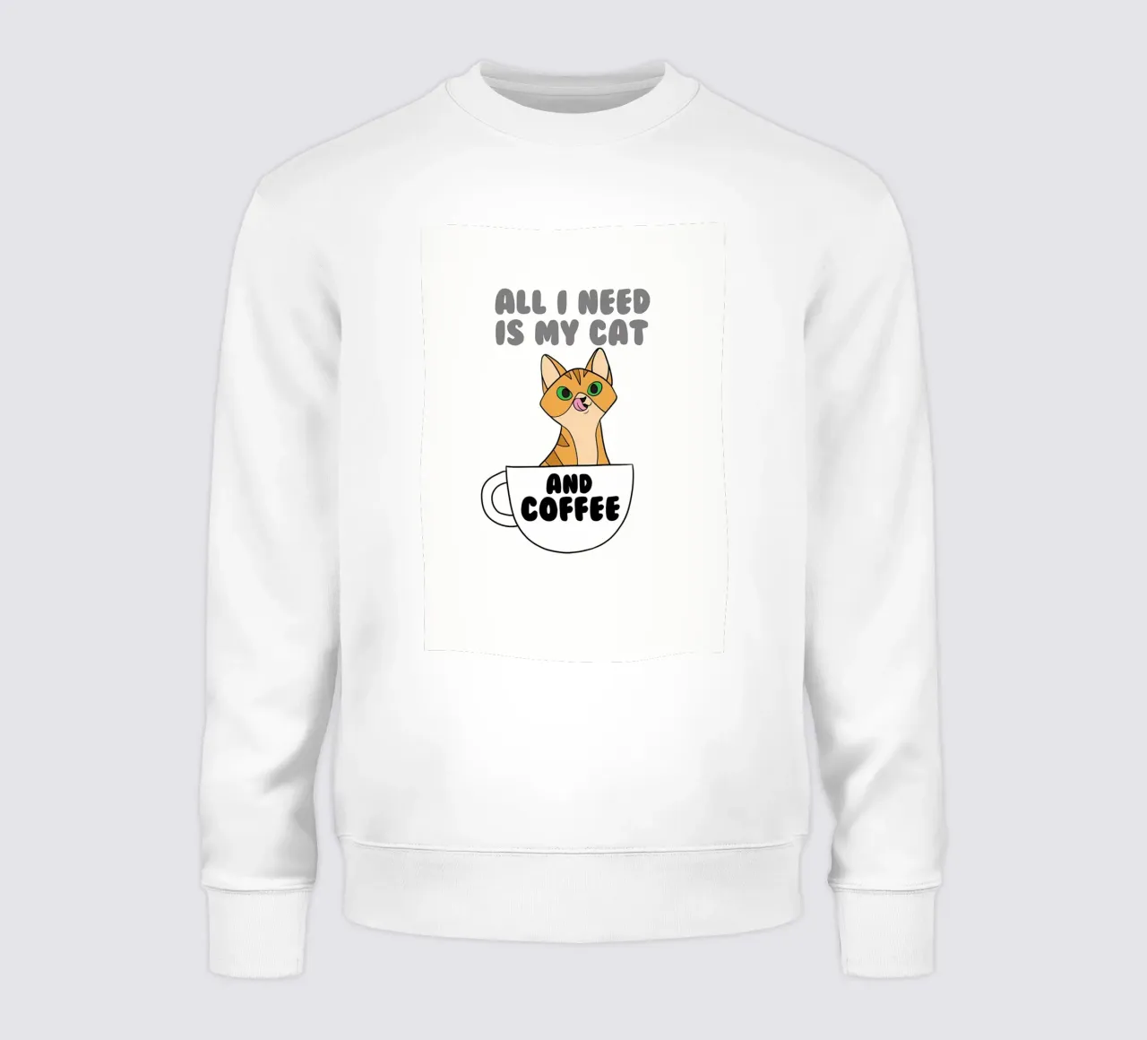 Caffè gatto Amore felpa da Bartosz Powalka