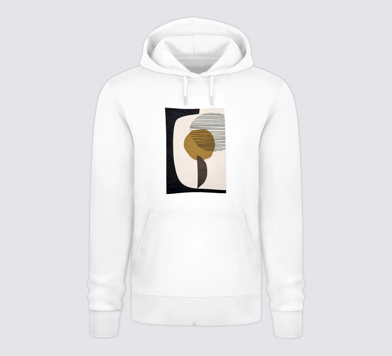 ASTRATTO ORGANICO 213C felpa con cappuccio da Aiden Garcia