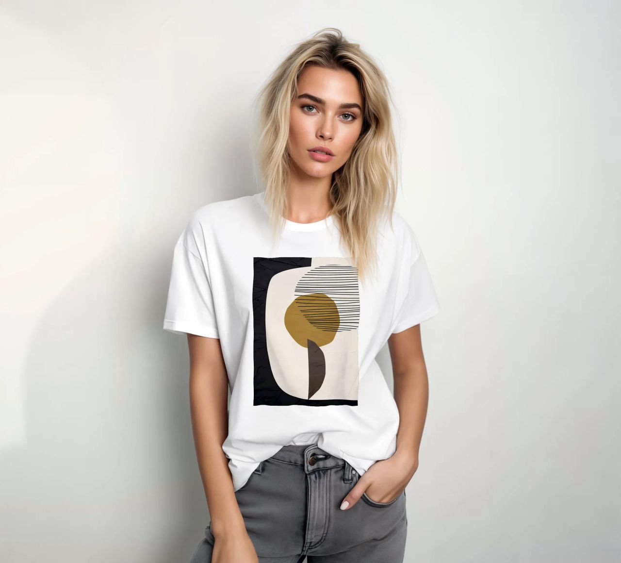 ASTRATTO ORGANICO 213C t-shirt da Aiden Garcia