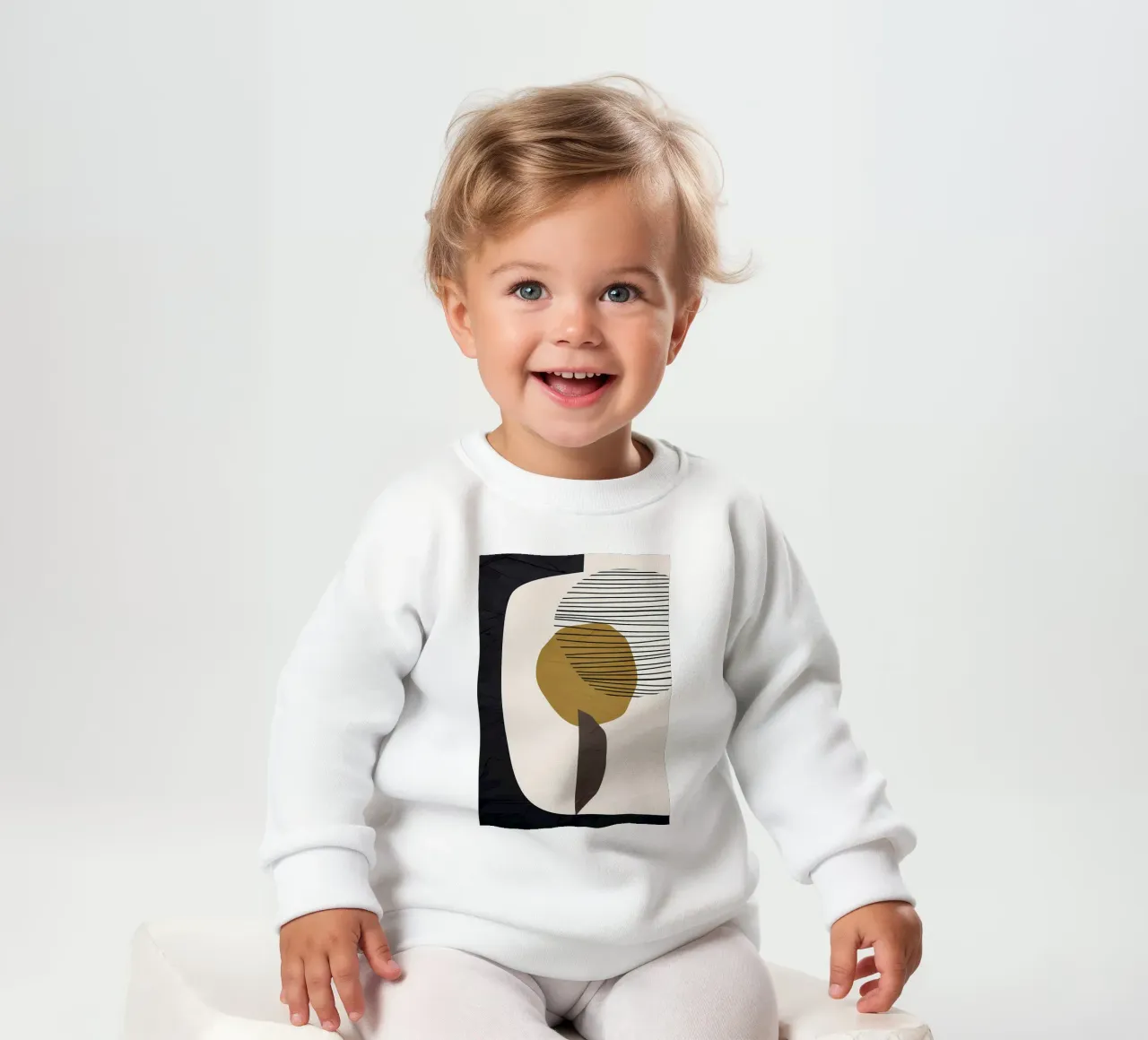 ORGANISCH ABSTRAKT 213C Baby Sweatshirt von Aiden Garcia