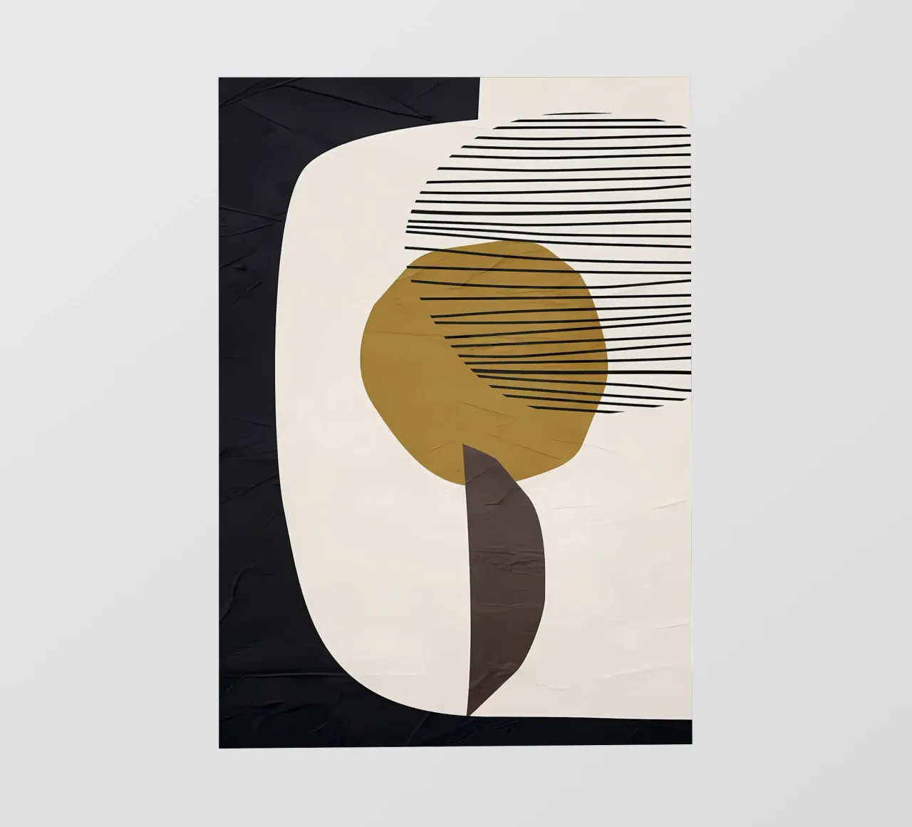 ASTRATTO ORGANICO 213C telo in pvc da Aiden Garcia