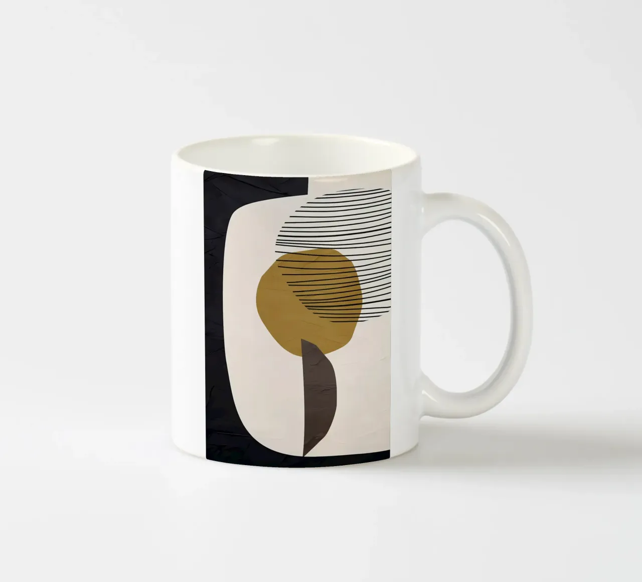 ABSTRAIT ORGANIQUE 213C mug en céramique de Aiden Garcia