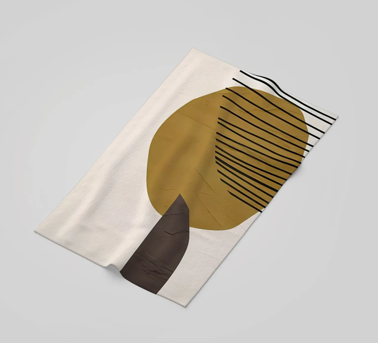 ASTRATTO ORGANICO 213C telo mare da Aiden Garcia