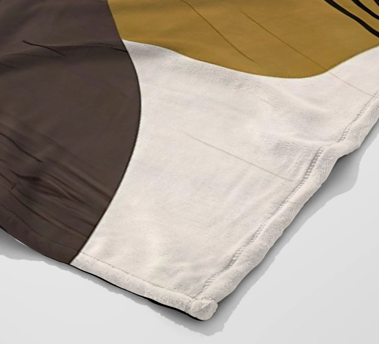 ASTRATTO ORGANICO 213C coperta in pile da Aiden Garcia