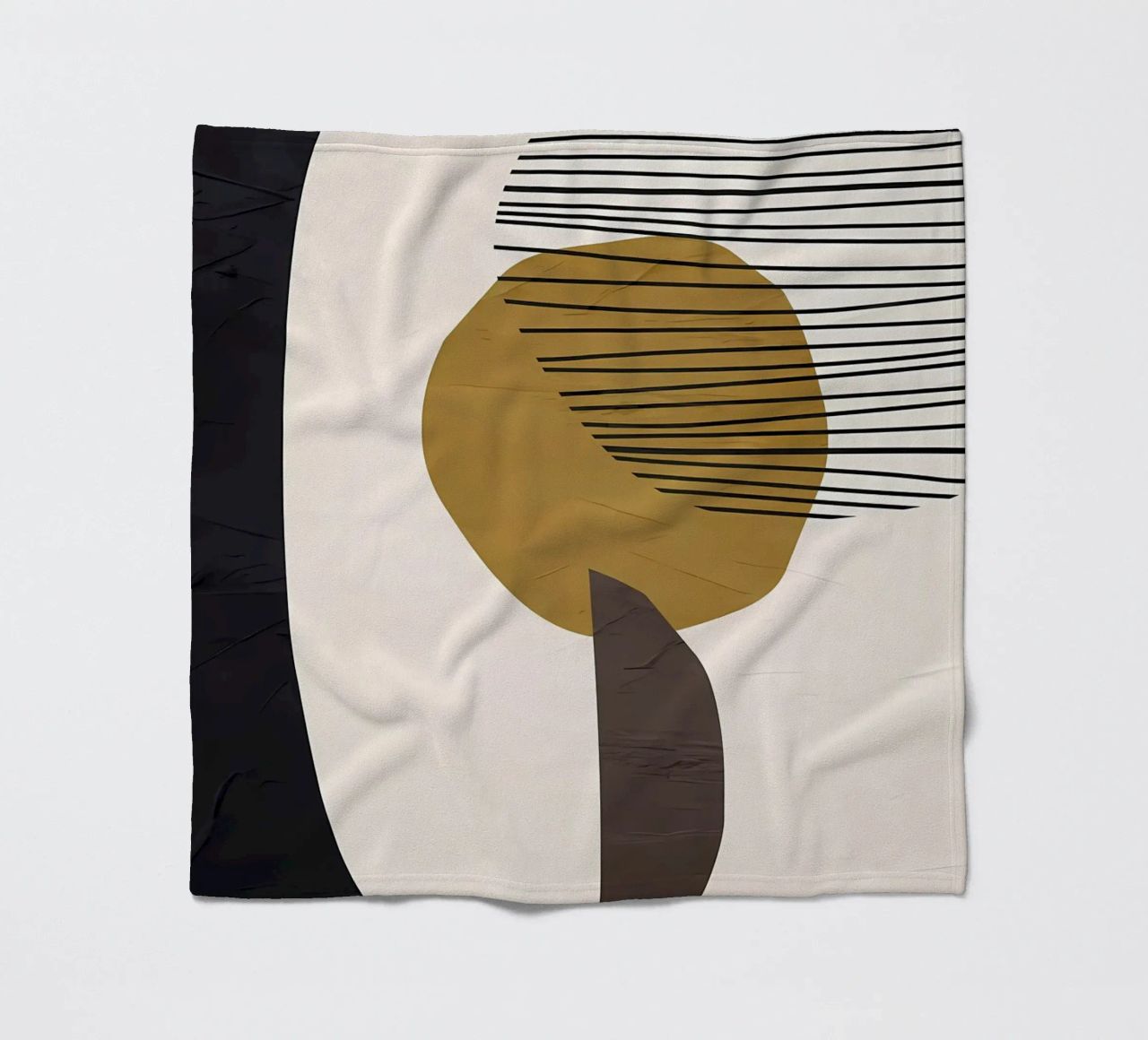ASTRATTO ORGANICO 213C coperta in pile da Aiden Garcia