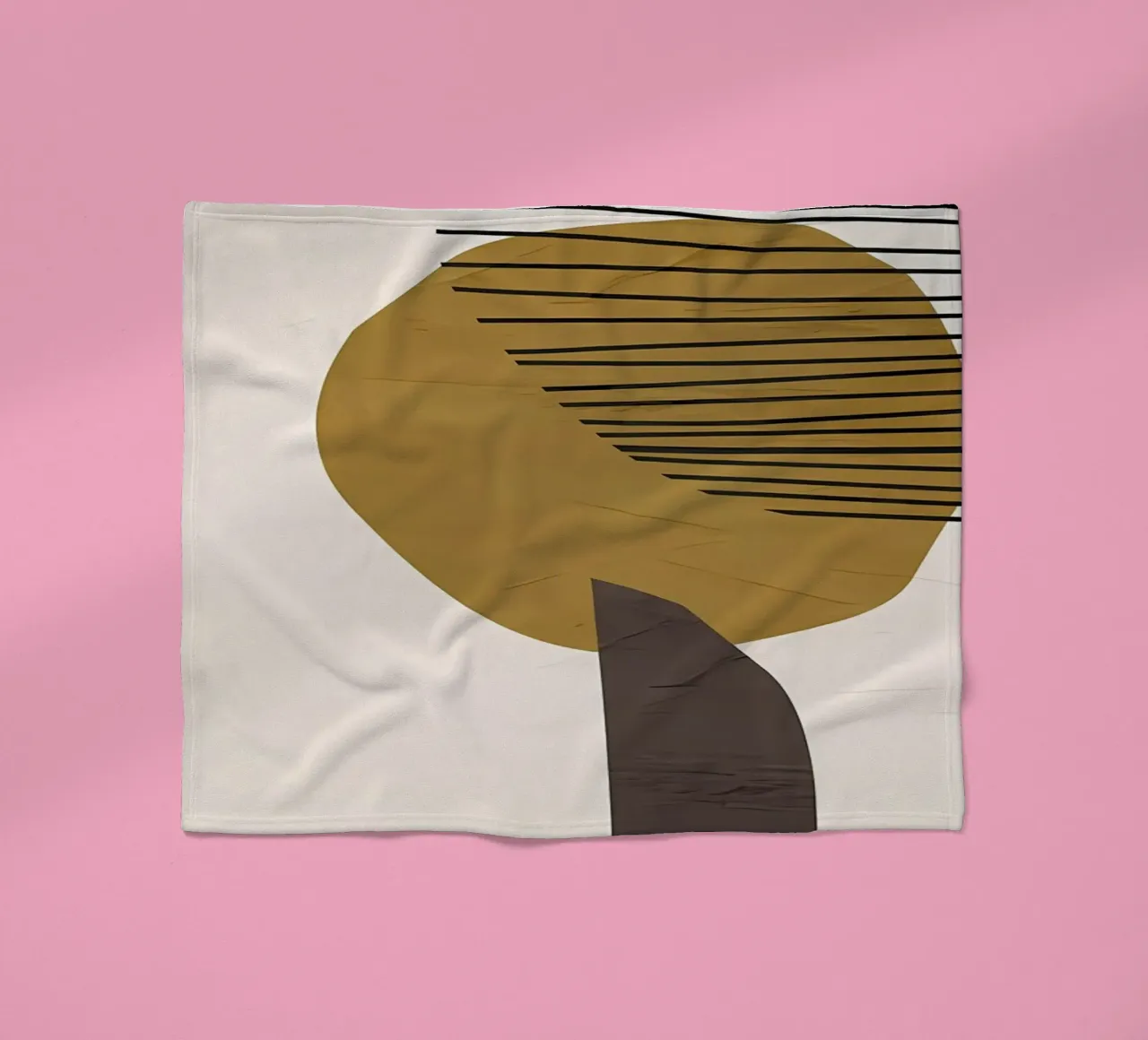 ABSTRACTO ORGÁNICO 213C manta de franela de Aiden Garcia