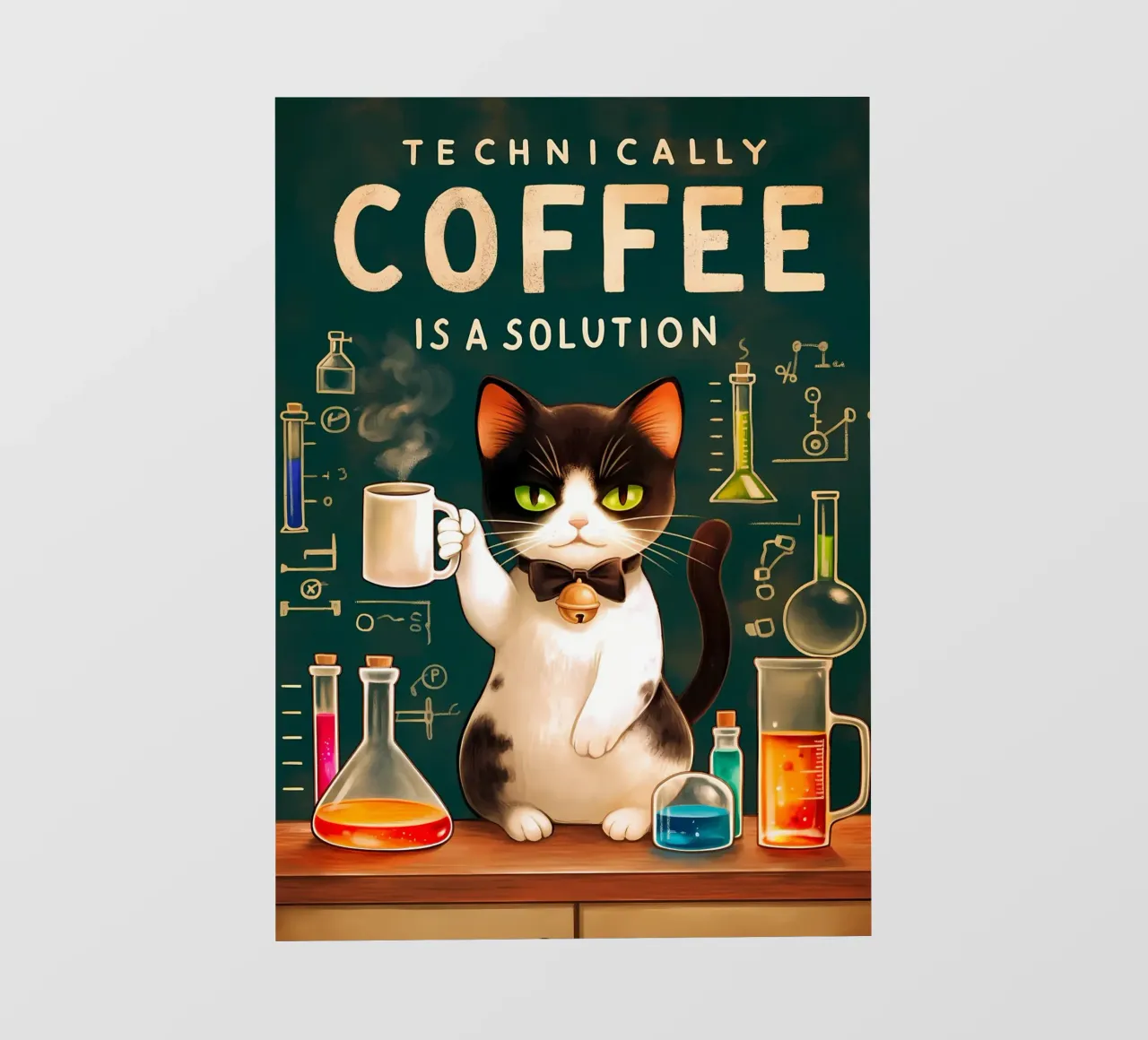Il caffè è una soluzione telo in pvc da Bartosz Powalka