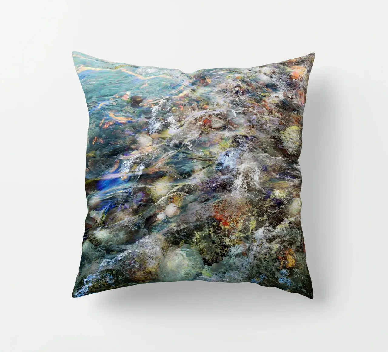 Dreams are like Water cuscino da Angelo Cerantola