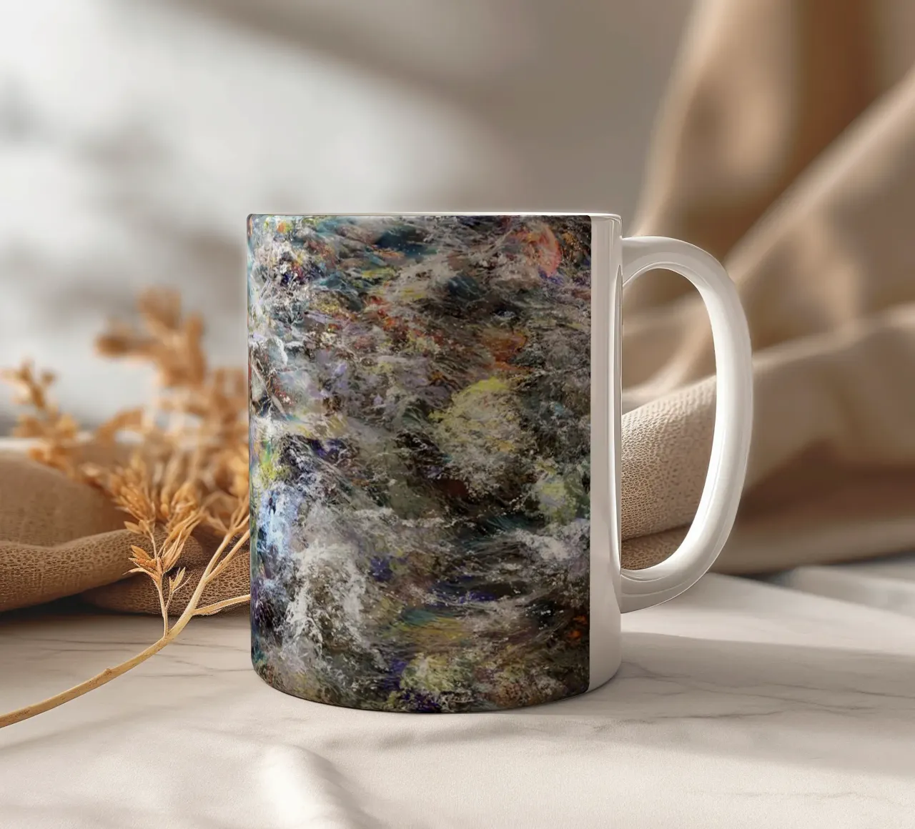 Dreams are like Water tazza in ceramica da Angelo Cerantola