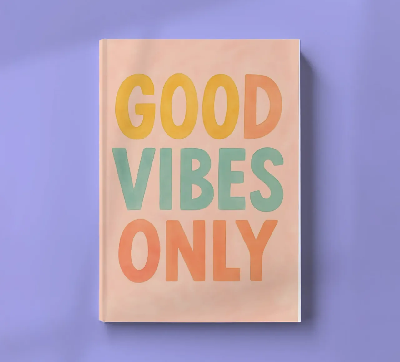 Good Vibes Only notebook by Grande Bellezza