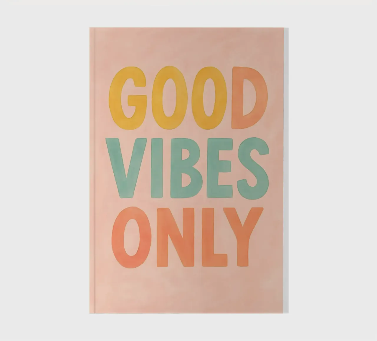 Good Vibes Only notebook by Grande Bellezza