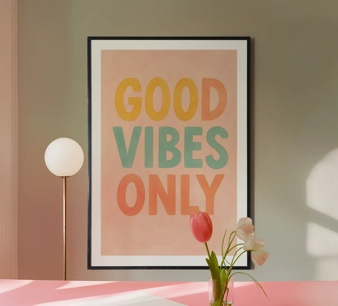Good Vibes Only hahnemühle by Grande Bellezza
