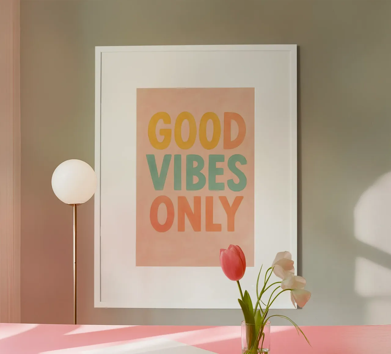Good Vibes Only hahnemühle by Grande Bellezza
