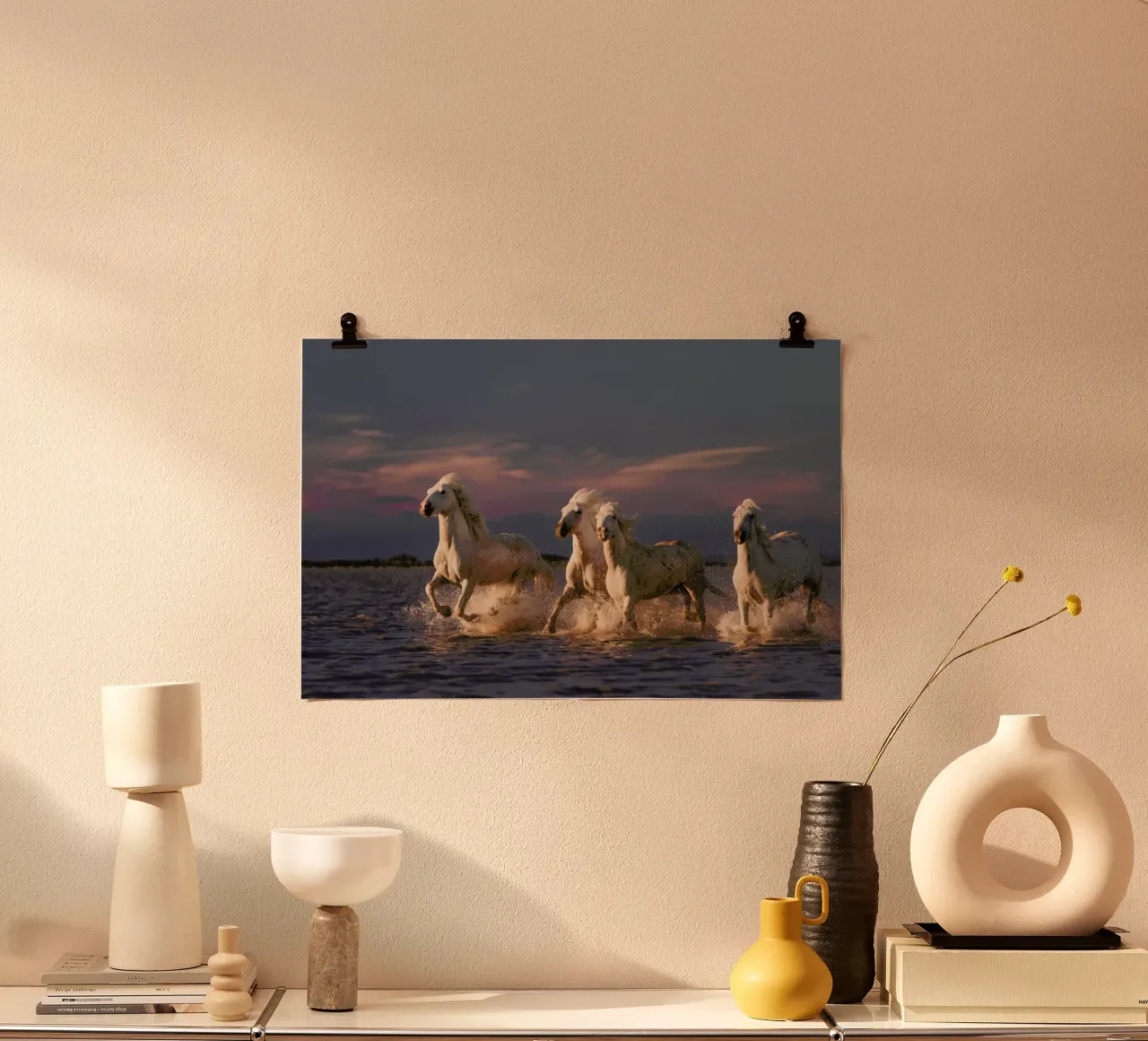 Angels of Camargue - Rostovskiy Anton carta hahnemühle da Pictufy