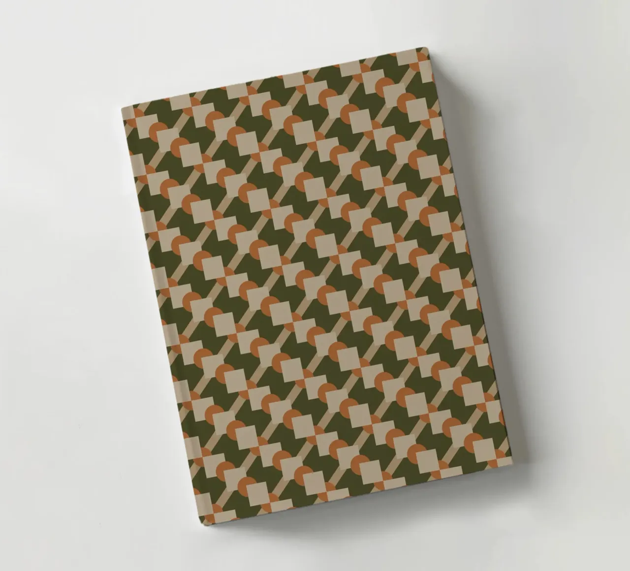 Geometrical pattern notebook by Little Dean