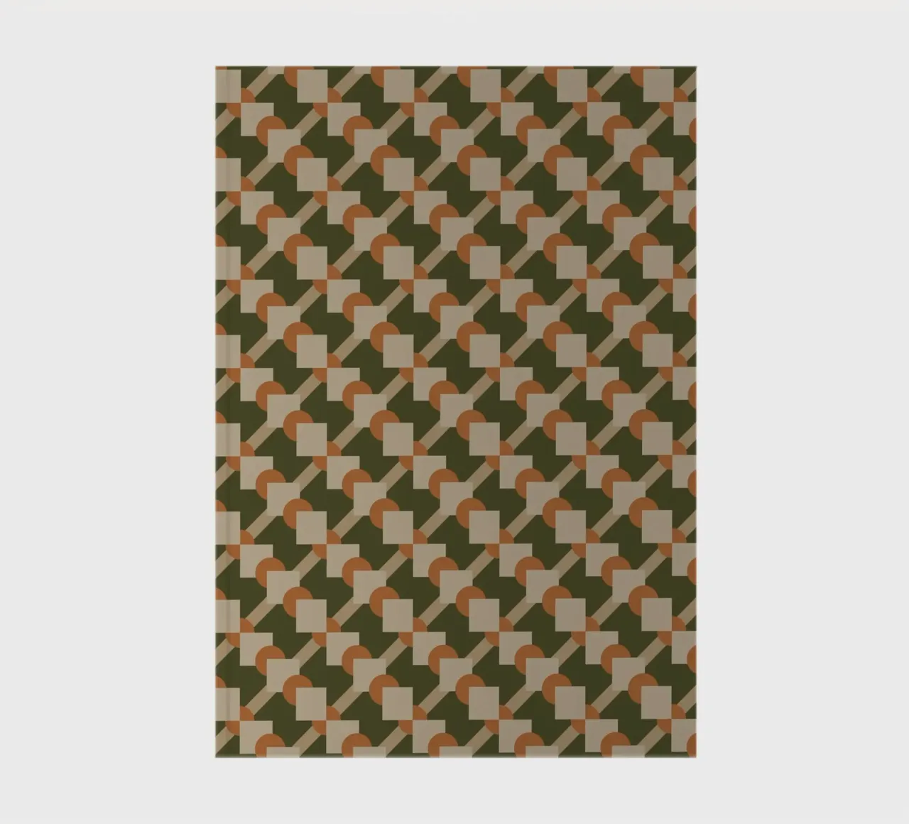 Geometrical pattern notebook by Little Dean
