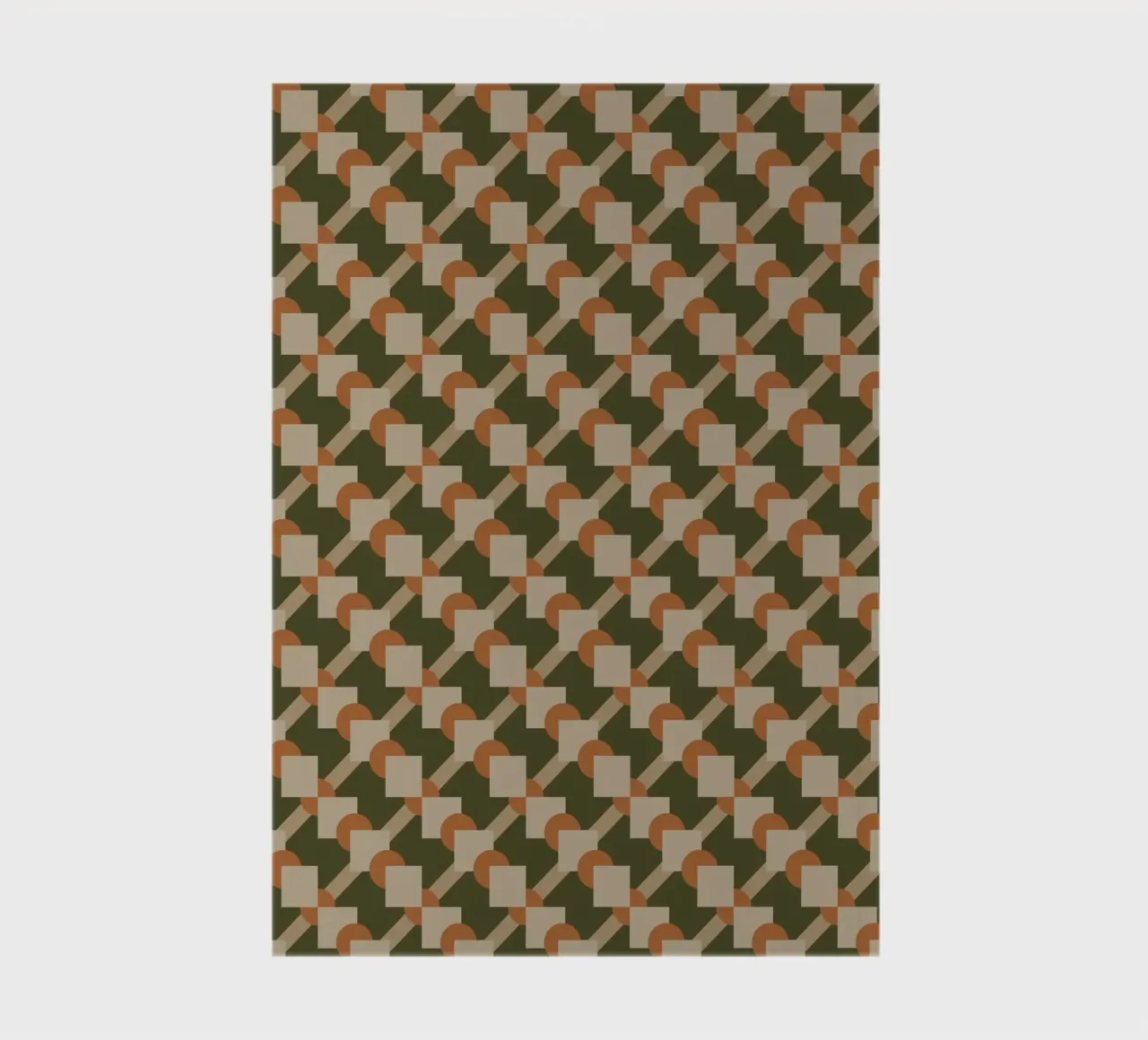 Geometrical pattern notebook by Little Dean
