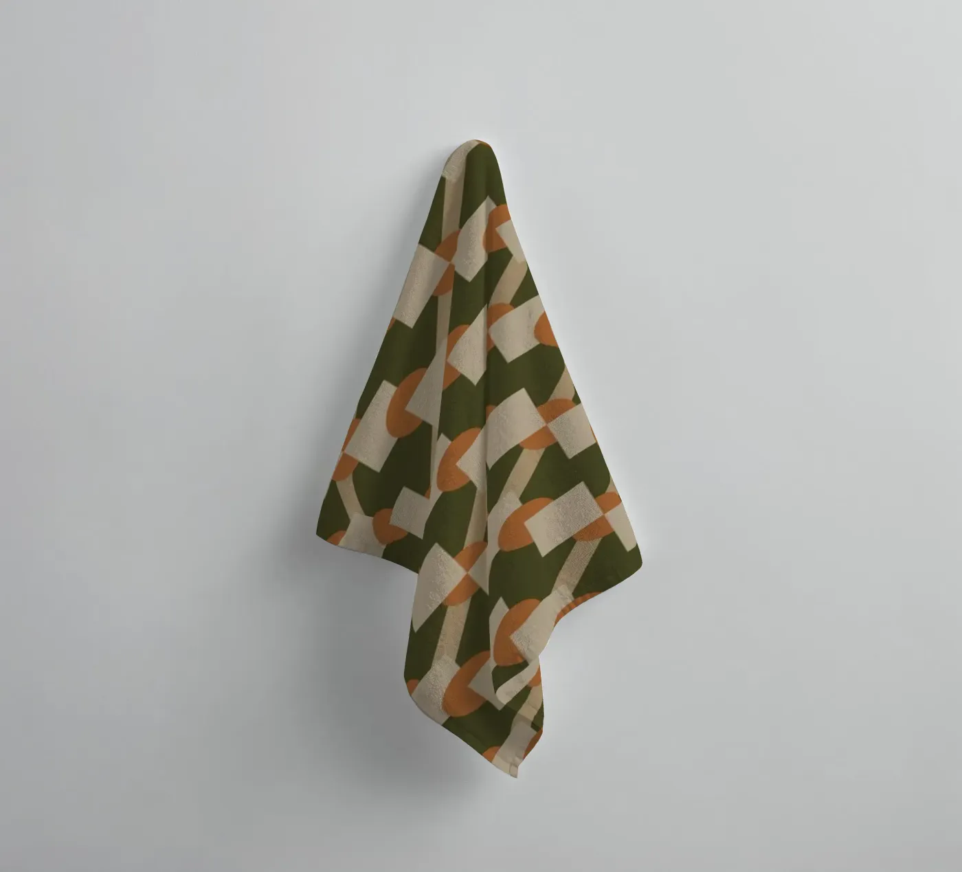 Geometrical pattern Handtuch von Little Dean
