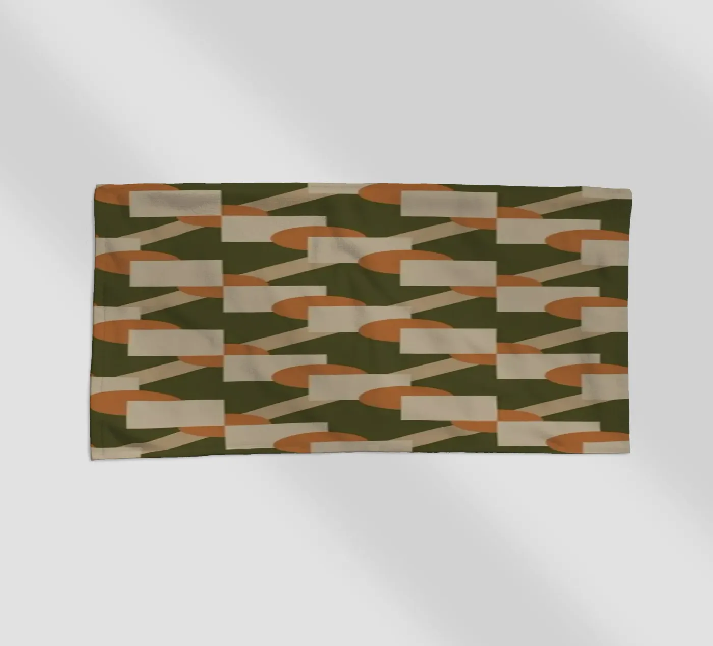 Motivo geometrico telo mare da Little Dean