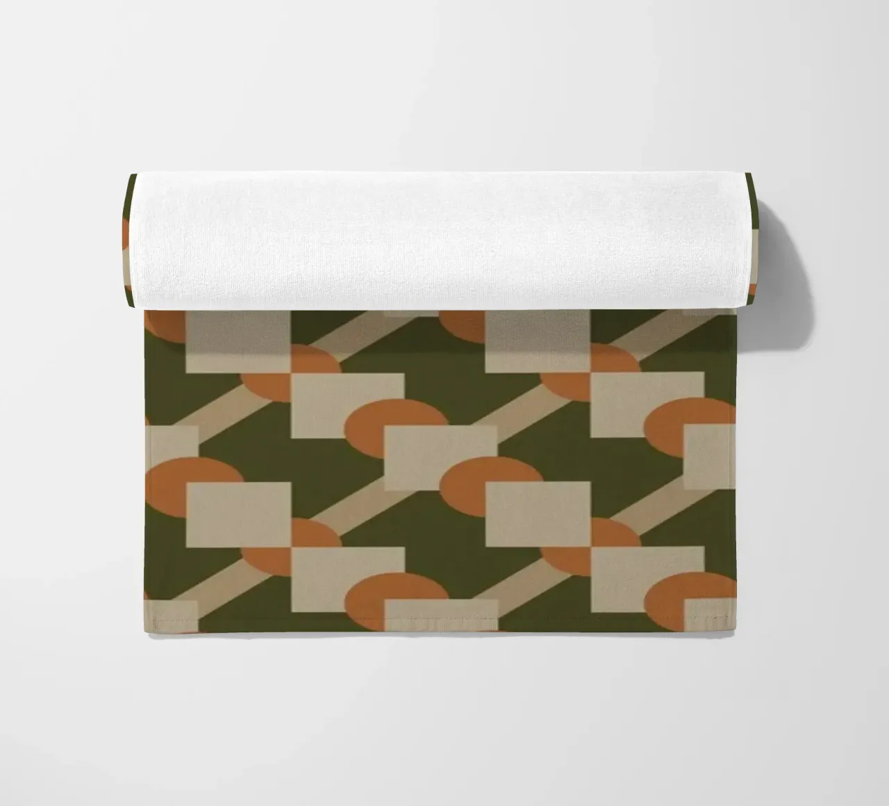 Motivo geometrico telo mare da Little Dean