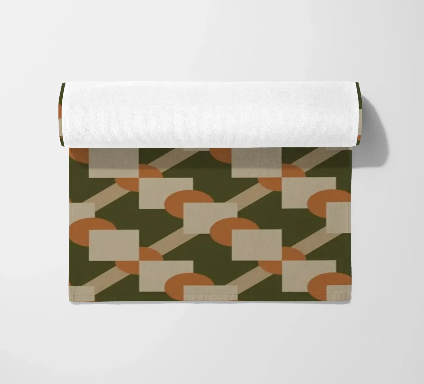 Motivo geometrico telo mare da Little Dean