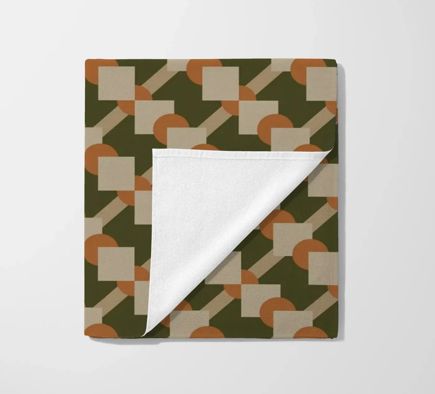 Motivo geometrico telo mare da Little Dean